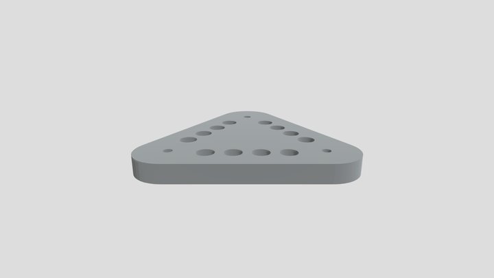 Standard Chip Holder Top 3D Model