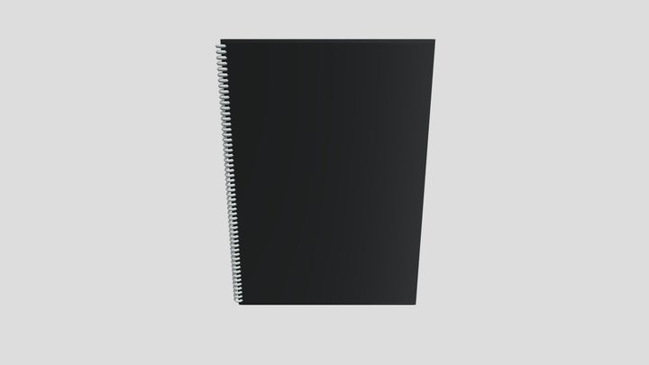 Baldis Basic Notebook 3D Model
