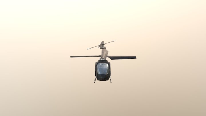 Helicopter RC 3D Model