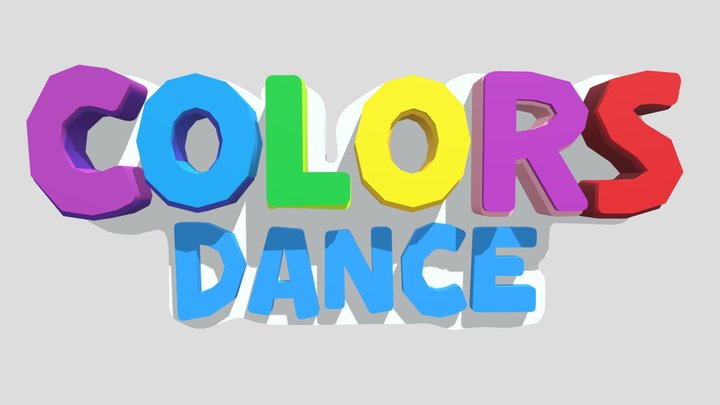 Colors Dance 3D Model