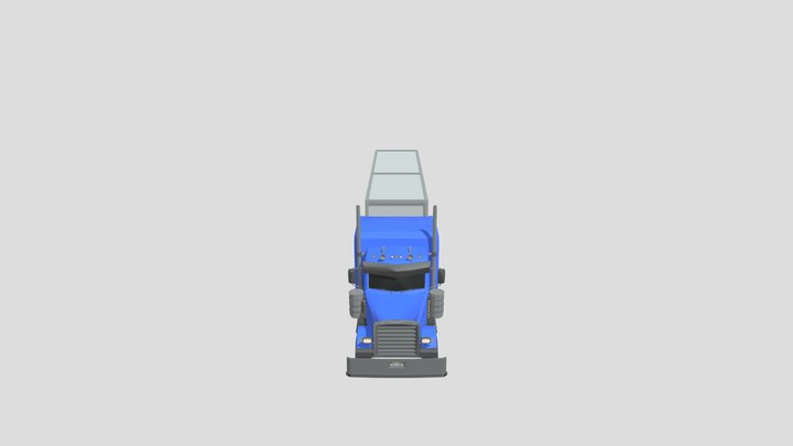 SM_Vehicle_Land_Truck_Heavy_Cargo_01_A 3D Model