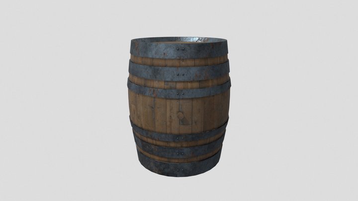 barril 3D Model