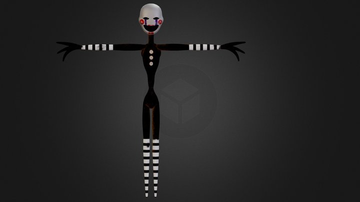 Puppet Five Night's At Freddy's: Help Wanted 3D Model