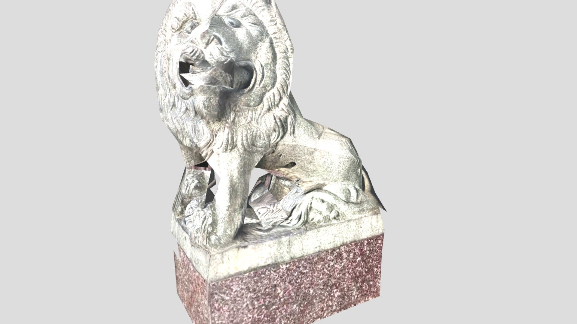 Lion Statue (LOWPOLY)
