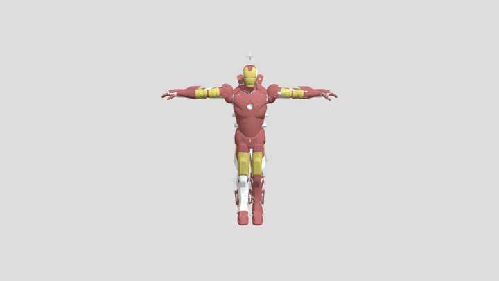 Iron Man 3D Model