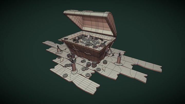 Treasure 3D Model