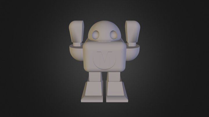 M A K E Robot V6 3D Model