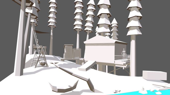 Forest Loner - Update chosen Diorama and House 3D Model