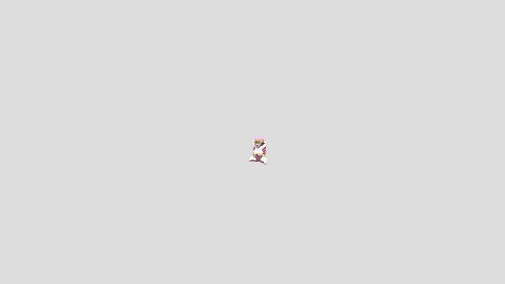 Anime-style character 3D Model