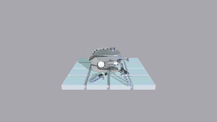 broken robot 3D Model