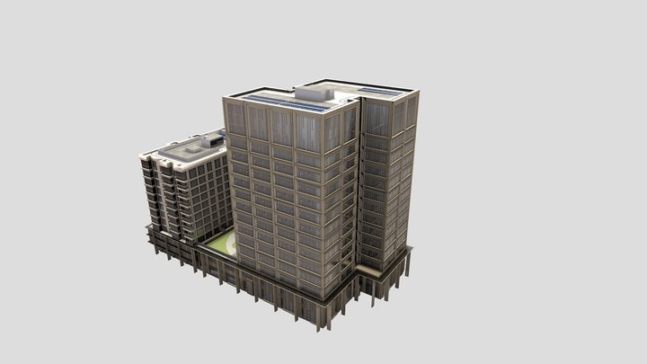 Ruby Gardens Amsterdam Zuidoost 3D Model