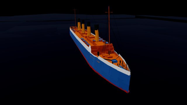 Titanic 3D Model