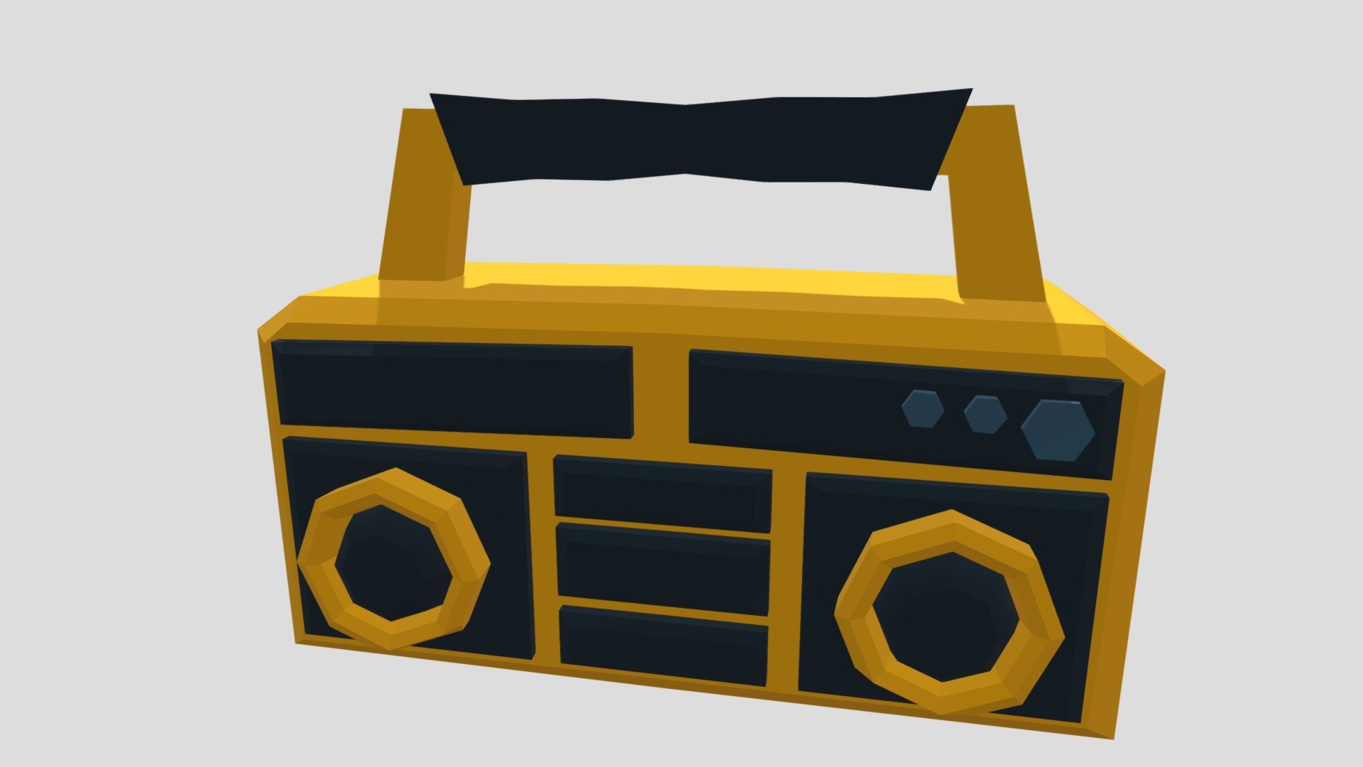 Pls Donate small Boombox - Download Free 3D model by metalian0 [d81f62d ...