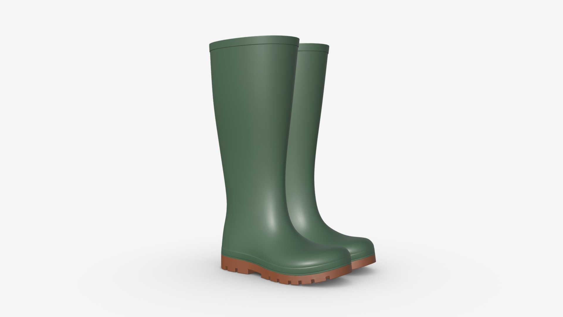 Waterproof rubber boots - Buy Royalty Free 3D model by HQ3DMOD ...