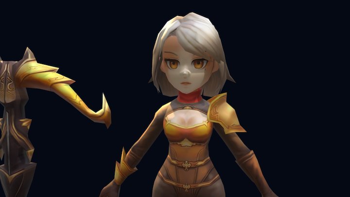 Ava 3D Model