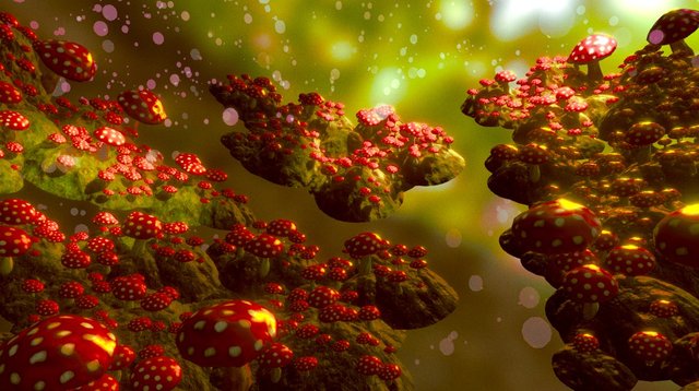 Mushroom Fields – Gratis 3D-model STL