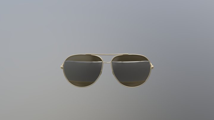 aviatorSunglasses 3D Model