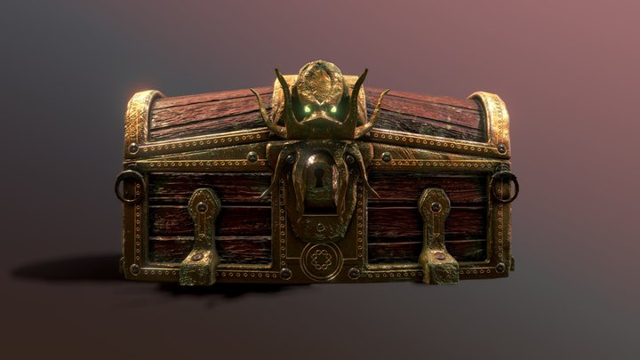 The Lost Kraken Treasure 3D Model