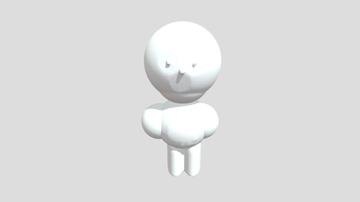Full Body Thing 3D Model