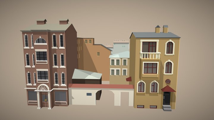 Houses 3D Model