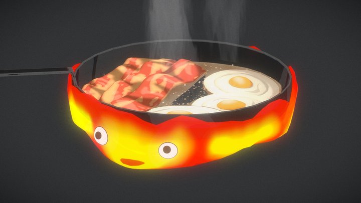 Fire - Calsifer 3D Model