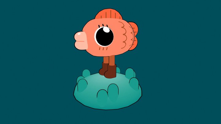 Fish! 3D Model