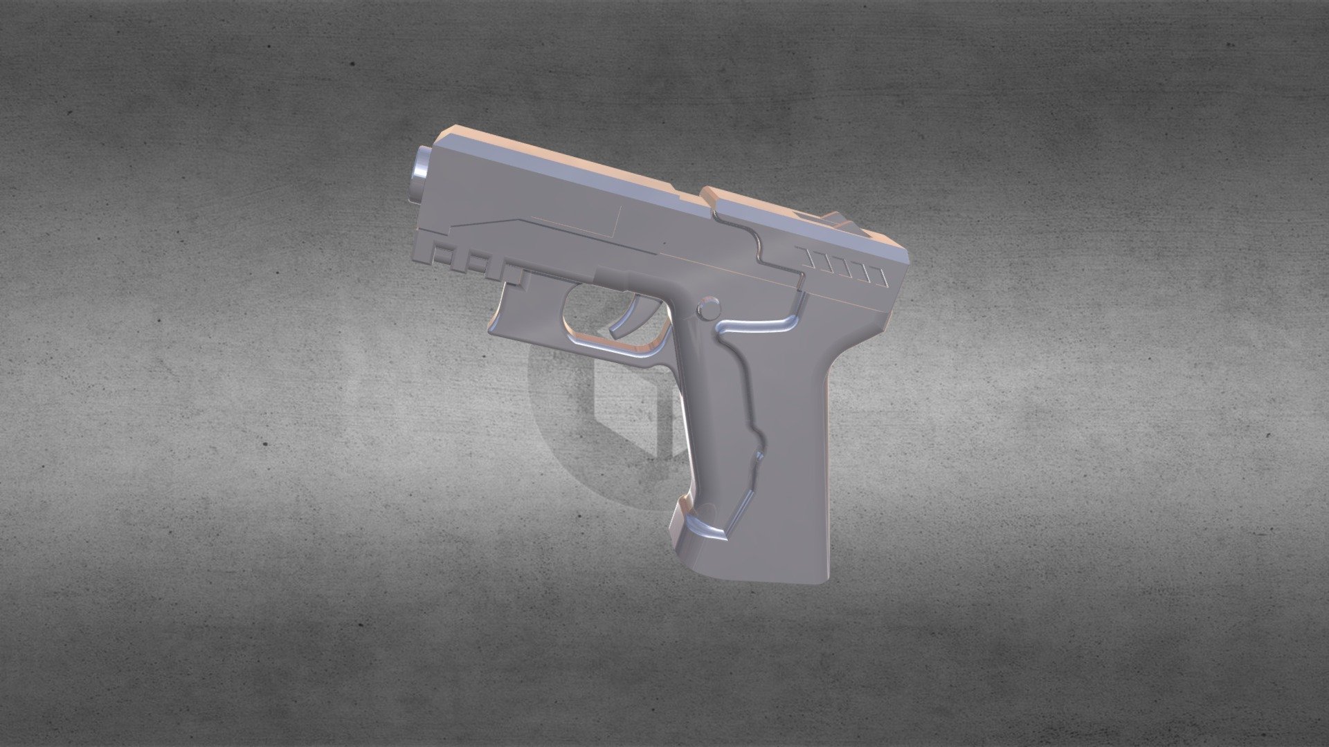 Gun - 3D model by prezes_art [d8253f5] - Sketchfab
