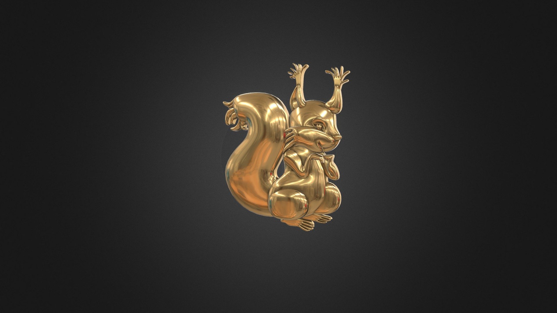 983 - Pendant Squirrel