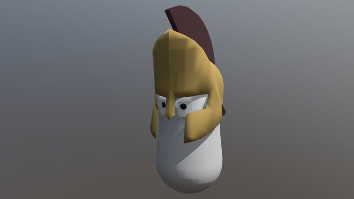 Spartan Peanut 3D Model