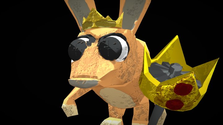 Squirrel Boney's Birdhouse (Fanmade Model) 3D Model