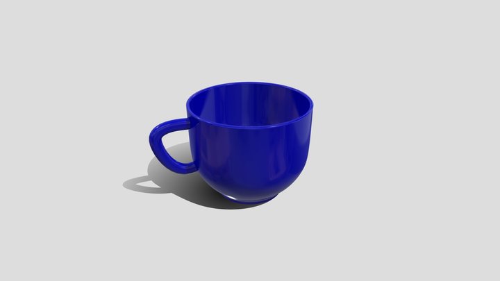 Realistic Cup 3D Model