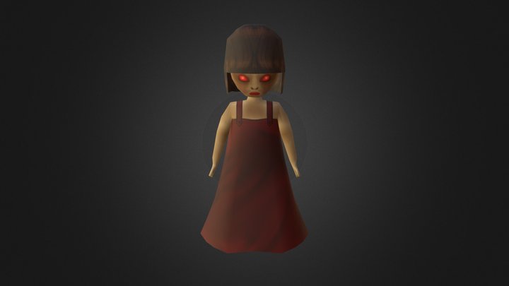 Ghost Girl 3D Model