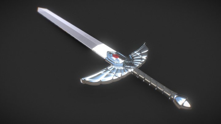 Hades Sword 3D Model