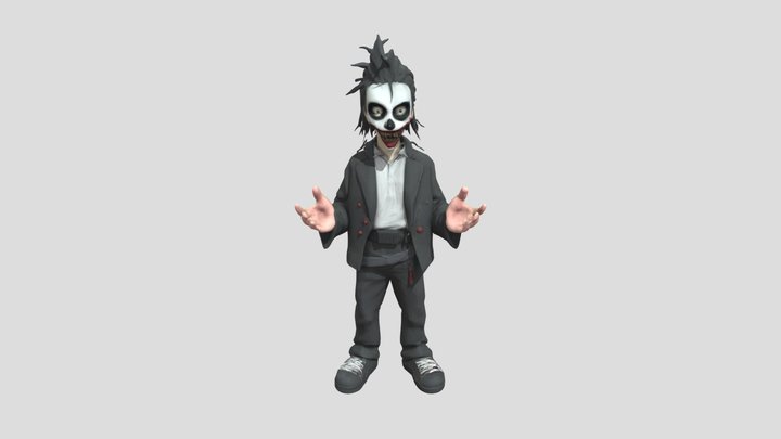Jeff The Killer 3D Model