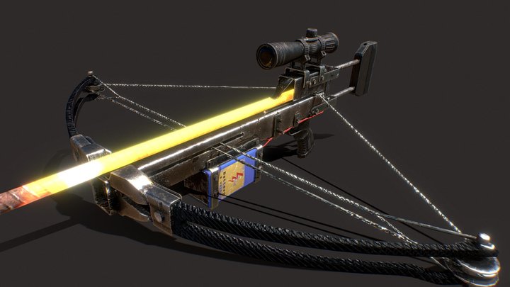 Resistence Crossbow - Half-life 2 3D Model