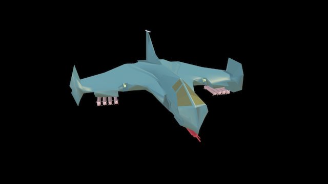 Star Fighter 1 3D Model