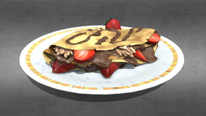 Crepes 3D Model