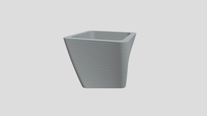 Вазон 1 3D Model