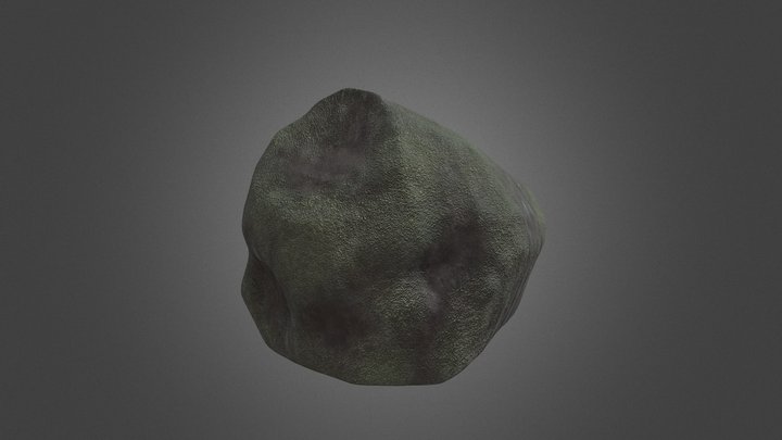 Simple Rock 3D Model