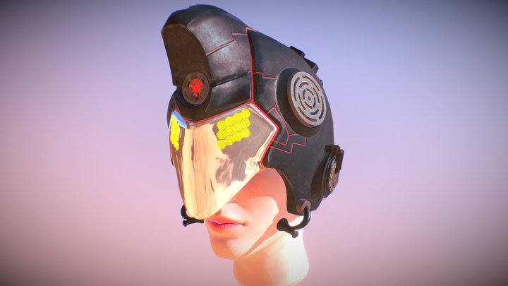 Soldier RedX 3D Model