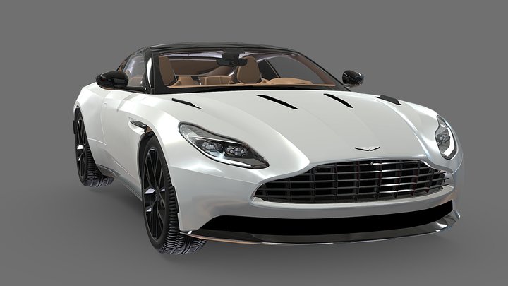 Aston Martin DB11 - 2016-present 3D Model