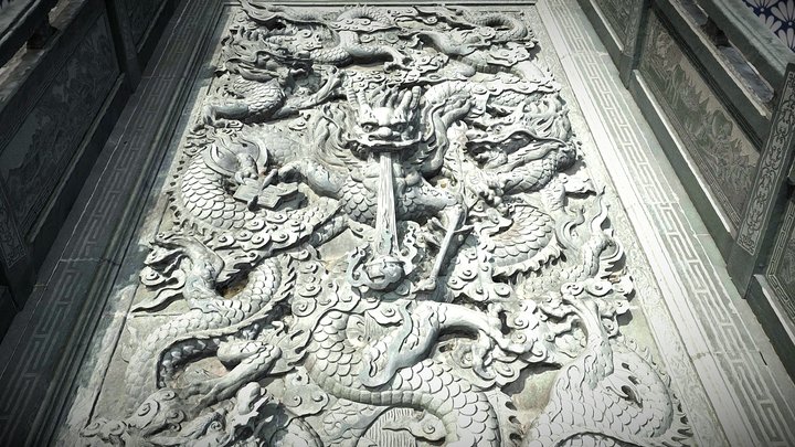 Dragon Sculpture - Danbi Stone 3# 3D Model