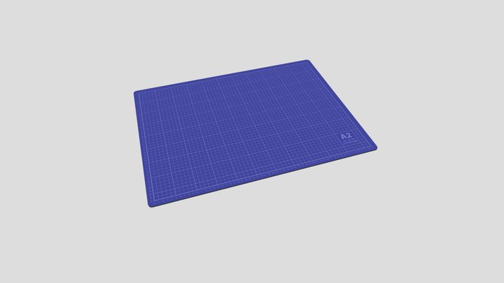 CuttingMat format A2 3D Model
