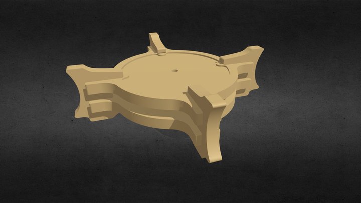 Drum & Table 3D Model