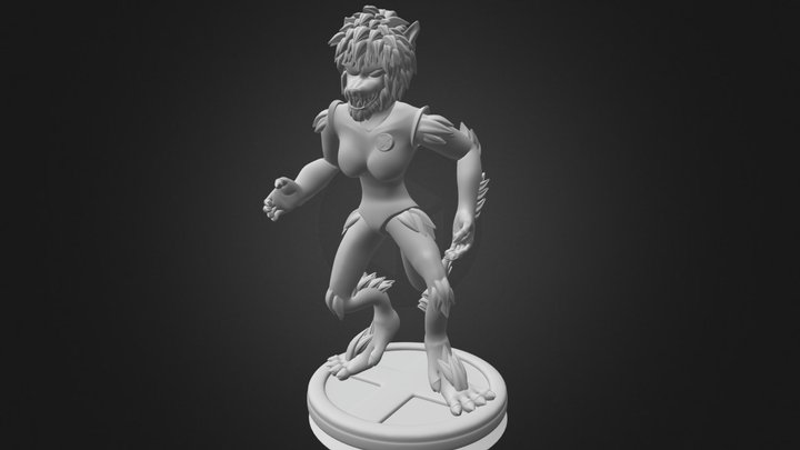 Not Disney Infinity - Wolfsbane 02 3D Model