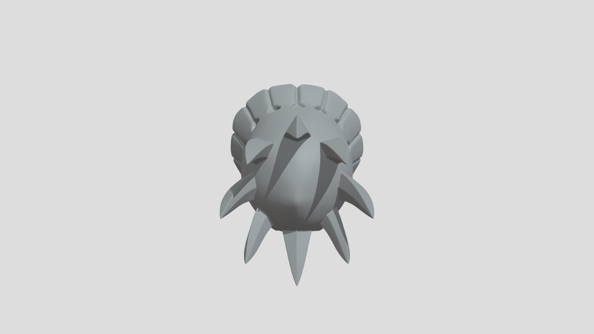 Helmet Head design hollow.