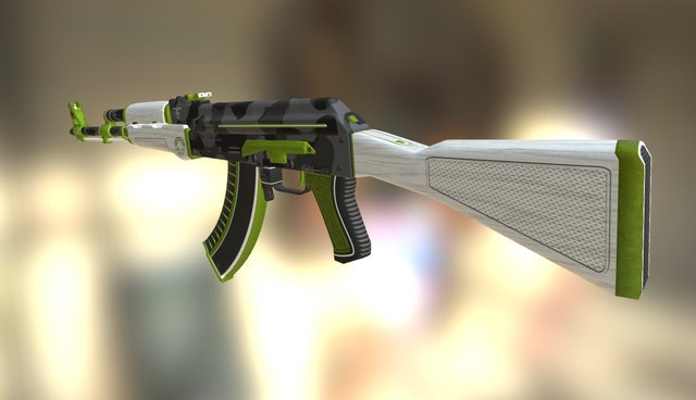 AK47 | Sport 3D Model