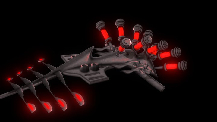 Cyber Spine 3D Model