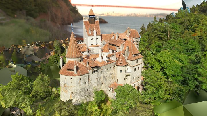 Bran Castle / Dracula's Castle (Photogrammetry) 3D Model
