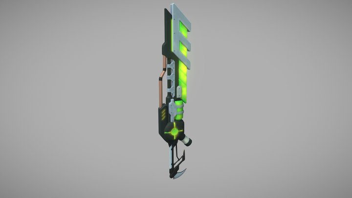 Nuclear Fusion Gun 3D Model